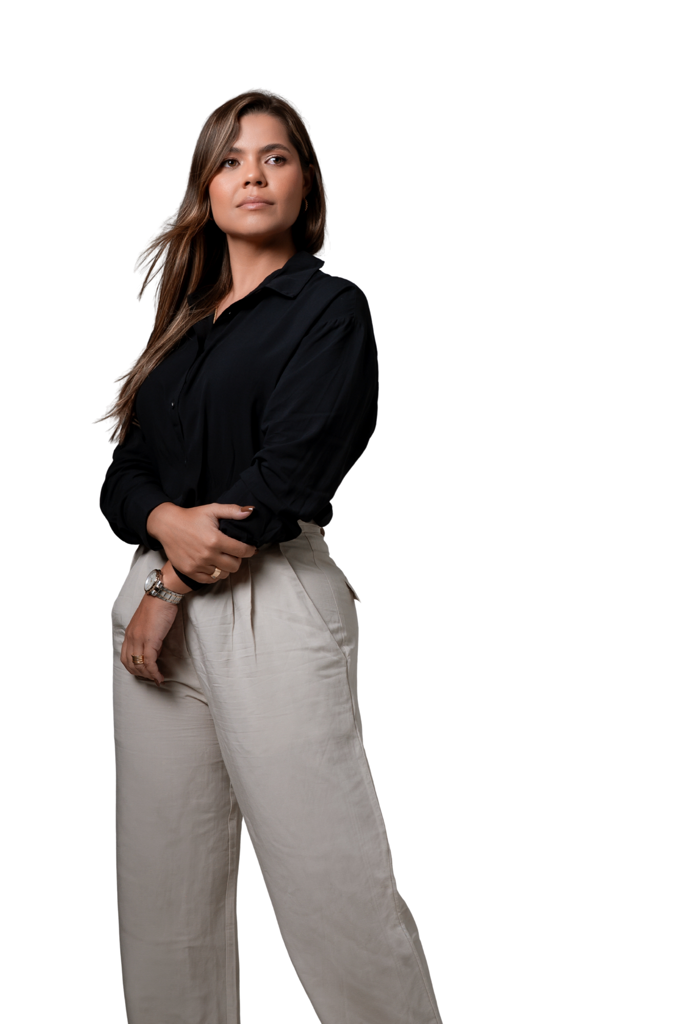 Luciana Polati, empresária e gestora da Região dos Lagos, em retrato institucional